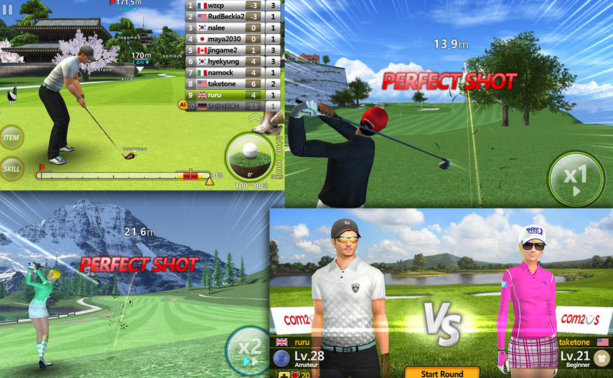 GAME GOLF Launches Free App Featuring Real-Time Shot, Game
